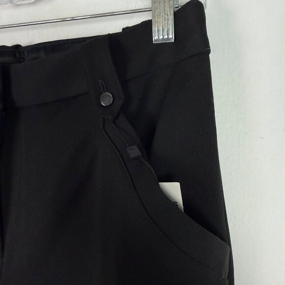 NWT Express Columnist Barely Boot High Rise Pants Stretch Black Size 6 SHORT NEW - Picture 4 of 12